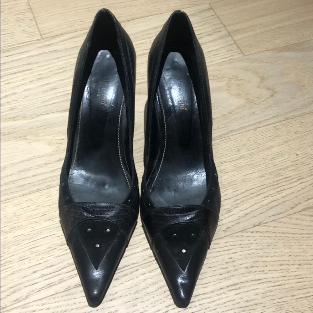 Black Vigneron Heels Size size 40